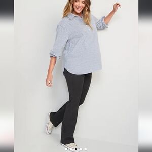 Old Navy Maternity Pixie Flare Full Panel Pant 12 NWT